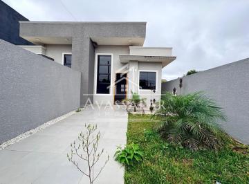 Casa · 91m² · 2 Quartos · 1 Vaga · Casa com 3 dormitórios à venda no bairro Santa Terezinha - Fazenda Rio Grande PR