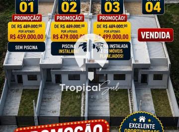 Casa · 62m² · 1 Quarto · 2 Vagas · Casa com 2 dormitórios (1suite) à venda, Gaivotas, MATINHOS - PR