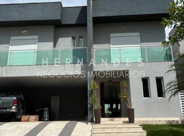 Foto 01 · Casa de alto padrão em condomínio: 4 quartos, 3 suítes, 2 salas, 5 banheiros, 3 vagas de garagem no 