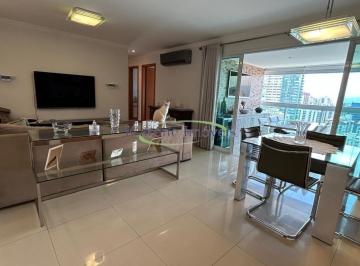Foto 01 · Venda de apartamento com Varanda Gourmet a 1 Quadra da Praia no Boqueirão ? 3 Dorms, 2 Vagas - Sants