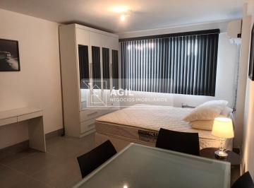 Foto 01 · ALUGO APARTAMENTO 50 M2  1 DORMITÓRIO MOBILIADO NO EDIFÍCIO SUITE SERVICE - SÃO JOSÉ DOS CAMPOS