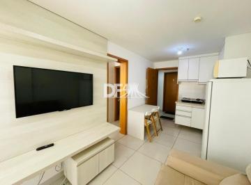 Foto 01 · Vende-se apto 33m² | armarios planejados | mobiliado | condominio completo | Residencial Blend