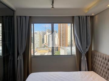 Apartamento · 35m² · 1 Quarto · 1 Vaga · Apartamento para locação na Bela Vista, São Paulo-SP: 1 quarto, 1 sala, 1 banheiro, 1 vaga de garage