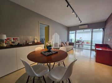 Apartamento · 138m² · 3 Quartos · 2 Vagas · Apartamento de Luxo à Venda no Brooklin Paulista - 3 Quartos, 3 Suítes, 1 Sala - 138m² - São Paulo-S