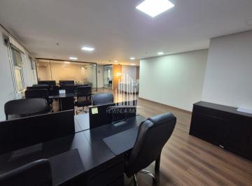 Comercial · 170m² · 5 Vagas · Sala Comercial de Alto Padrão para Locação no Brooklin Paulista, São Paulo-SP: 3 Salas, 4 Banheiros,