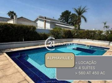 5a5103b6d9f6fe21513c4f215cac8f2d7c6b72eb · Casa com 4 dormitórios para alugar, 450 m² por R$ 23.000,00/mês - Alphaville 02 - Barueri/SP