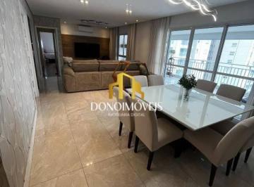 Apartamento · 155m² · 3 Quartos · 3 Vagas · Apto venda 3 suítes vista piscina, 155m Cond Domo Life Centro SBC SP