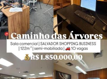 Comercial , Salvador · Salvador Shopping Business | Complexo 122m² | 10 Vagas de Garagem | Estúdio de Podcast