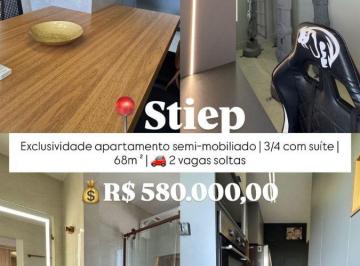 Apartamento de 3 quartos, Salvador · Stiep | 3/4 (1 Suíte) | 68m² | Armários Romanza | 2 Vagas Soltas | Infra Completa