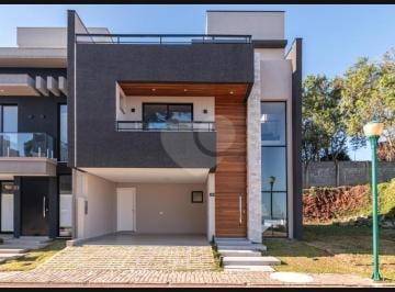 Casa · 166m² · 3 Quartos · 4 Vagas · Condomínio Residencial no Pilarzinho