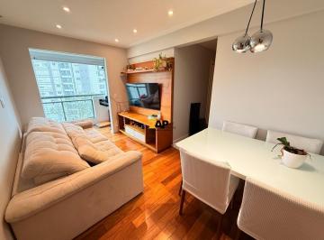 Apartamento · 51m² · 2 Quartos · 1 Vaga · Apartamento mobiliado para locação na Vila Andrade, 2 quartos, 1 banheiro, 1 vaga de garagem - 51m².