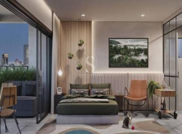 Apartamento · 30m² · 1 Quarto · Condominio On Loefgreen na Vila Clementino, Studio de 30m² com 1 dormitório, varanda, sem vaga.