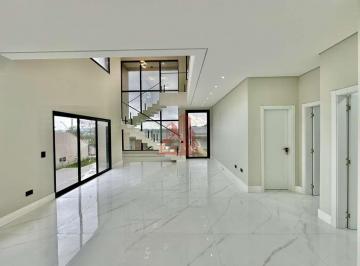 Casa · 332m² · 4 Quartos · 4 Vagas · Casa Zero Km no Condomínio Quinta de São Fernando – Moderna, clean e com 4 suíte