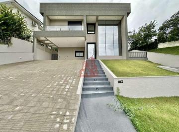 Casa · 332m² · 4 Quartos · 4 Vagas · Casa Zero Km no Condomínio Quinta de São Fernando – Moderna, clean e com 4 suíte