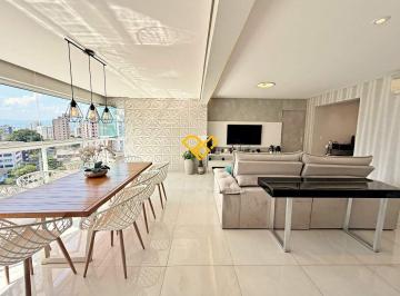 Varanda e sala · Apartamento 3 Quartos a Venda em Santos - Sp