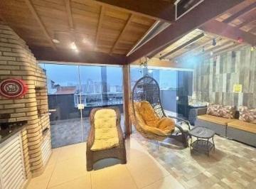 Apartamento · 110m² · 2 Quartos · 2 Vagas · Cobertura à Venda com 02 quartos, uma suíte em Santo André – 
