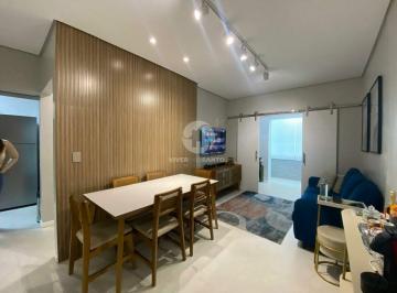 Apartamento · 43m² · 1 Quarto · 1 Vaga · Lindíssimo Apartamento com 1 dormitório vista mar com sacada 