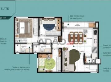 imagem-1 · Ágio Wish 37 com 79 m² 3 quartos sendo 1 suite, 1 vaga e escaninho Apartamento com 3 Quarto(s) por R