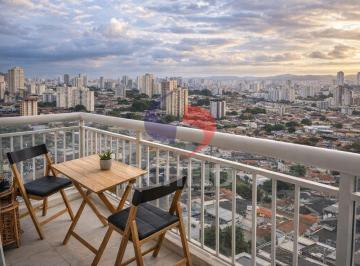 Apartamento · 63m² · 2 Quartos · 1 Vaga · Apto 63m2 sendo 2 quartos, 1 suite, varanda, aceita pets, Andar alto e vista livre