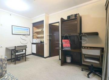 Apartamento · 33m² · 1 Quarto · 1 Vaga · Flat mobiliado à venda no The Palace | Investimento em apart hotel com lazer e serviços