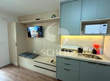 Apartamento · 24m² · 1 Quarto · Apartamento para locação mobiliado de 24,00m² útil, com 1 quarto na Vila Santa Catarina em São Paulo