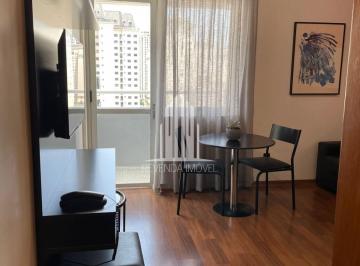 Apartamento · 36m² · 1 Quarto · Aluguel de Apartamento de 1 quarto na Cerqueira César, São Paulo-SP: 1 quarto, 1 sala, 1 banheiro, 3