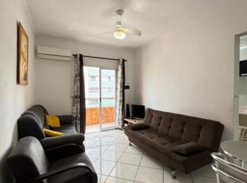 Apartamento · 49m² · 1 Quarto · 1 Vaga · Apto de 1 Dorm, SACADA, mobiliado, 48,52 m² de área útil. Bairro: Canto do Forte.
