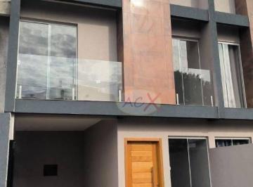 4e6aa9db70538b815bb86f2b9fb4685972f7ac1d · Sobrado com 3 dormitórios à venda, 88 m² por R$ 580.000,00 - Campo Comprido - Curitiba/PR