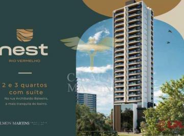 Apartamento · 62m² · 2 Quartos · 1 Vaga · NEST RIO VERMELHO - 2 e 3 quartos com suíte