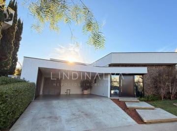 Casa · 322m² · 1 Quarto · 4 Vagas · Casa de alto padrão com 4 suítes, piscina aquecida - Cond. Terras Alpha I