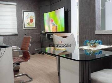 Sala · Apartamento com 1 dormitório à venda, 44 m² por R$ 408.000,00 - Casa Branca - Santo André/SP