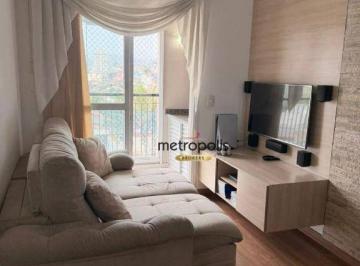 sala · Apartamento à venda, 49 m² por R$ 385.000,00 - Vila Pires - Santo André/SP
