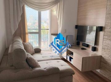 7009976280e74e749f89609b0ee969d27de8454e · Apartamento à venda, 49 m² por R$ 381.000,00 - Vila Pires - Santo André/SP