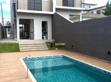 0048ee66bf22496f493f8a803567bfe1de9bbc28 · Sobrado moderno com 3 suítes e piscina – 300m da Alameda Lucas!