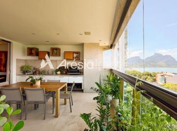 3d58aff099ea1f0627f783387b399f54a76c60fa · Apartamento com 4 dormitórios à venda, 196 m² por R$ 2.950.000,00 - Península - Rio de Janeiro/RJ