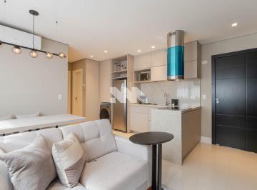 Apartamento · 40m² · 1 Quarto · 1 Vaga · Apartamento mobiliado para locação no São Francisco - Curitiba