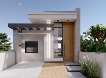Casa · 92m² · 3 Quartos · 1 Vaga · Casa térrea bairro planejado Reserva Bela Vista com 3 quartos sendo 1 suíte  e piscina