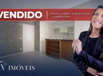 Apartamento de 1 quarto, Águas Claras · Residencial Aqua Village| Vista Livre | Nascente l Reformado l Lazer completo l Perto do metrô