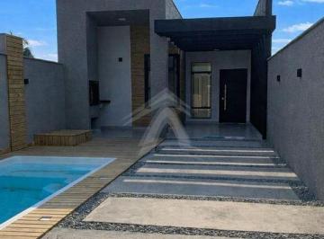 Casa · 3 Quartos · 3 Vagas · CASA 3 QUARTOS, COM PISCINA, BALNEARIO SÃO JOSÉ