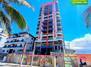 Apartamento de 3 quartos, Mongaguá · Apartamento sacada frente mar - 3 dormitórios