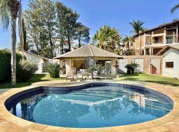 Foto 01 · Casa de alto padrão à venda no condomínio São Paulo II, Granja Viana, 5 suítes, 11 vagas e 752m² de 