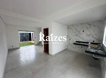 Casa · 77m² · 2 Quartos · 2 Vagas · Sobrado Residencial com 2 Suítes, 2 Vagas e Porcelanato – Novo Mundo, Uberlândia