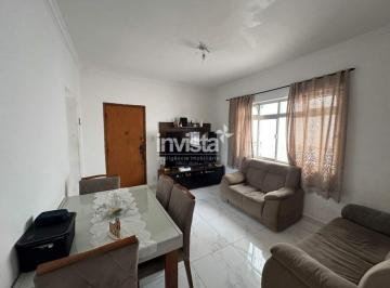 Apartamento · 95m² · 3 Quartos · 1 Vaga · Apartamento 3 quartos com 1 vaga na Encruzilhada, Santos – Frente, 95m²