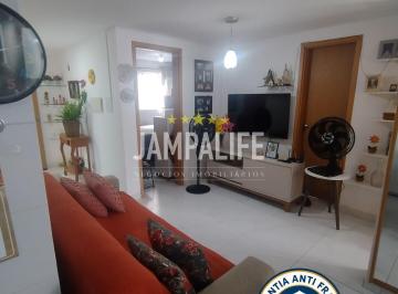 Apartamento · 59m² · 2 Quartos · 1 Vaga · Apartamento Térreo com 2 quartos e área externa privativa, 59m², R$389.000,00 - Aeroclube, João Pess