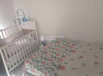 Apartamento · 45m² · 1 Quarto · 1 Vaga · Apartamento com 2 dormitórios, sala integrada a cozinha, 1 vaga,  à venda, São Sebastião, Palhoça,