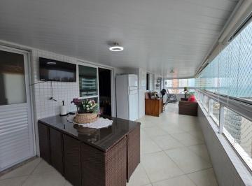 d6033b315762a7c9e27878af269b5ec8bcc37148 · Apartamento à venda, 132 m² por R$ 1.080.000,00 - Vila Guilhermina - Praia Grande/SP