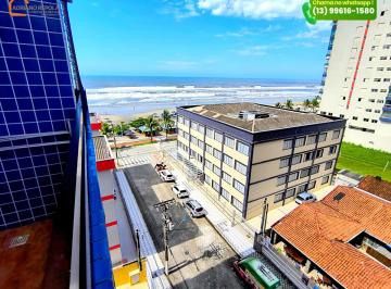 Apartamento de 3 quartos, Mongaguá · Apartamento com sacada vista mar - 3 Dormitórios - Prédio com elevador