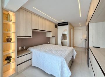Apartamento de 1 quarto, São Paulo · Apartamento studio para alugar no Air Brooklin mobiliado, próx. metrô, Aeroporto, Berrini, Itaim