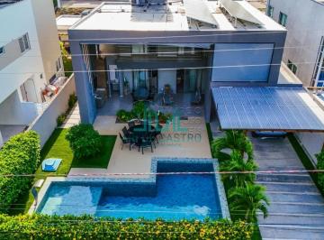 Casa · 288m² · 4 Quartos · 4 Vagas · Casa de Alto Padrão com Piscina, Duplex, 4 Suítes, 288m² à venda no Cond na Massagueira - Alagoas