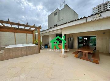Terraço · Cobertura com 4 quartos (2 suítes), 1 vaga e lazer à venda em Jardim Astúrias, Guarujá